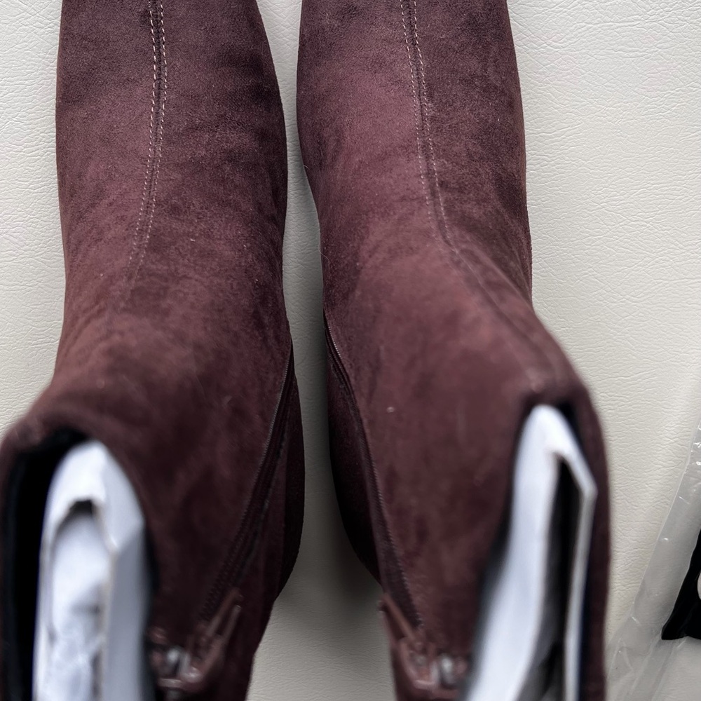 ASOS chocolate Heeled Boots - Picture 5 of 6